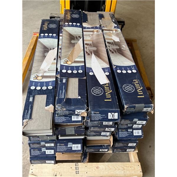 Approx 500 SF Luxuria SPC Rigid Core Luxury Vinyl Flooring "Grey Oak" - see all photos