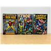 Image 1 : 3 Embossed Metal Marvel Comics Wall Art 9x13" - see all photos