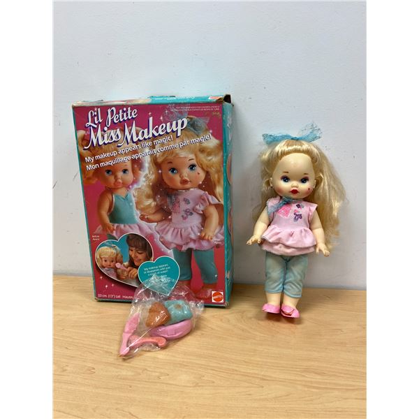 Mattel Lil Petite Miss Makeup 13" Doll with Box & accessories - see all photos