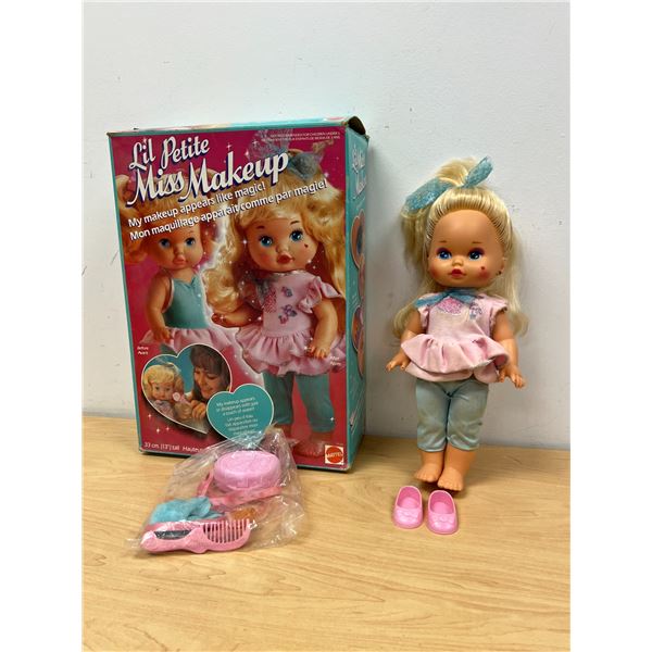 Mattel Lil Petite Miss Makeup 13" Doll with Box & accessories - see all photos