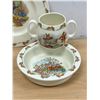 Image 2 : 5 Royal Doulton Bunnykins Childrens Dishes - see all photos