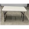 Image 1 : Lifetime Folding Table - Approx: 48x24"