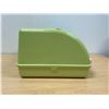 Image 5 : Vintage 50s Roll Top Plastic Breadbox - Approx: 14.25x12" & 7.75"T - see all photos
