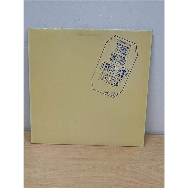 The Who Live at Leeds LP Vinyl Record