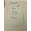 Image 4 : The Who Live at Leeds LP Vinyl Record