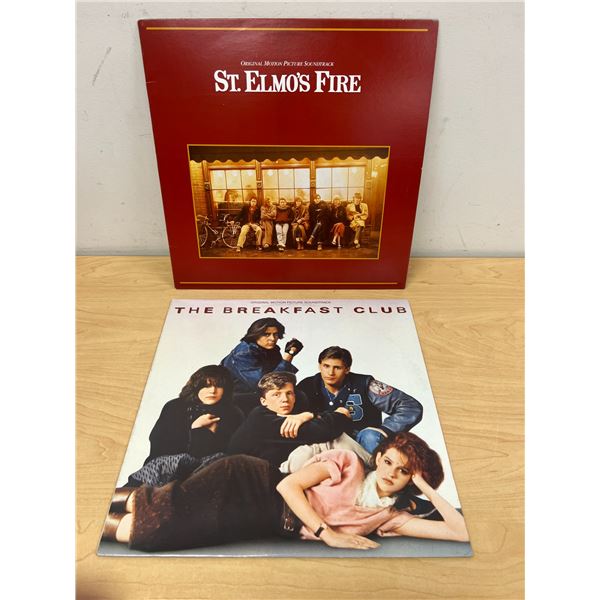 The Breakfast Club & St. Elmo's Fire LP Vinyl Records