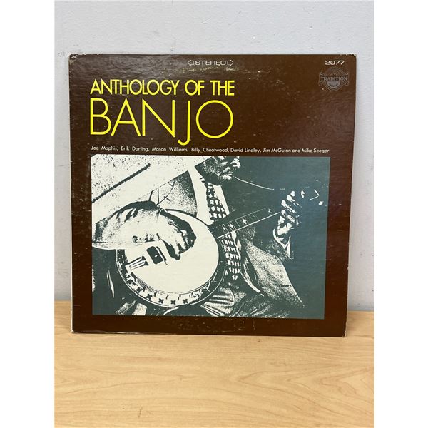 Anthology of The Banjo LP Record - Various Artists - see photos