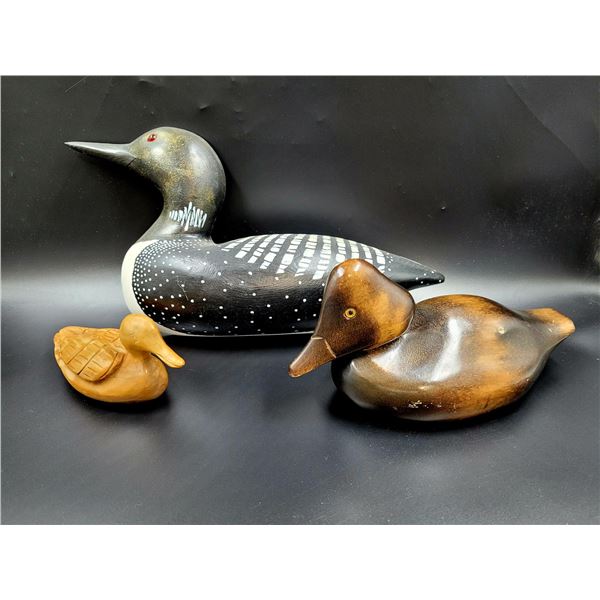 Vintage Hand Carved Pintail Duck Art