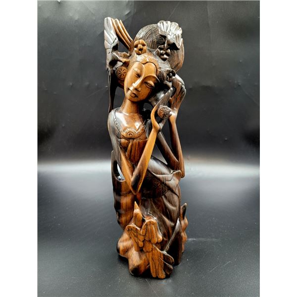 Vintage Balinese Wooden Carving