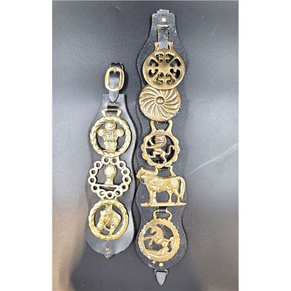 Antique Horse Brass Medallions