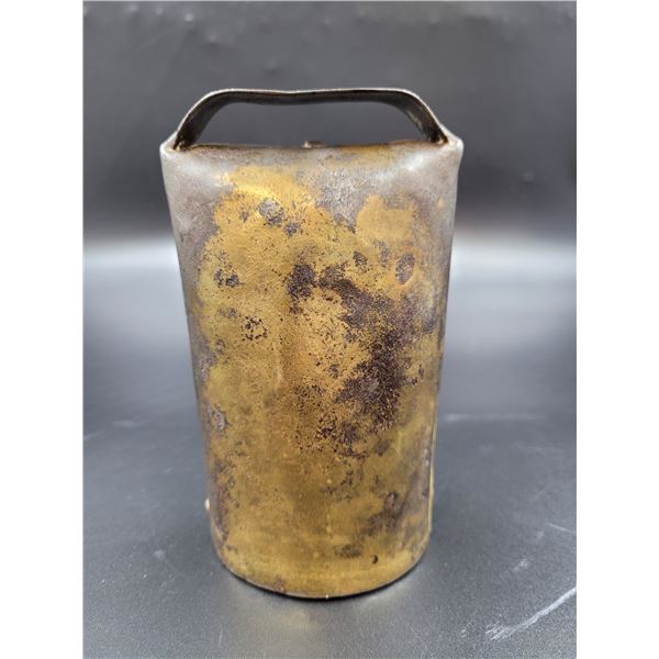 Antique Brass Cowbell