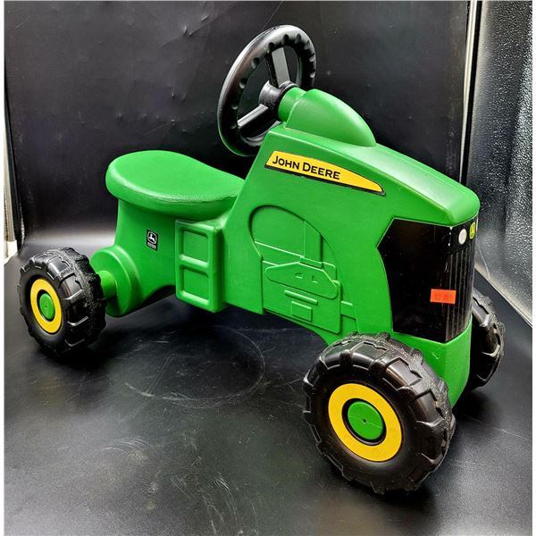 John Deere Sit-N-Scoot Ride On Tractor Toy