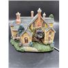 Image 1 : Thomas Kinkade Hawthorne Village "Spring Gate Manor" Light Up House Décor