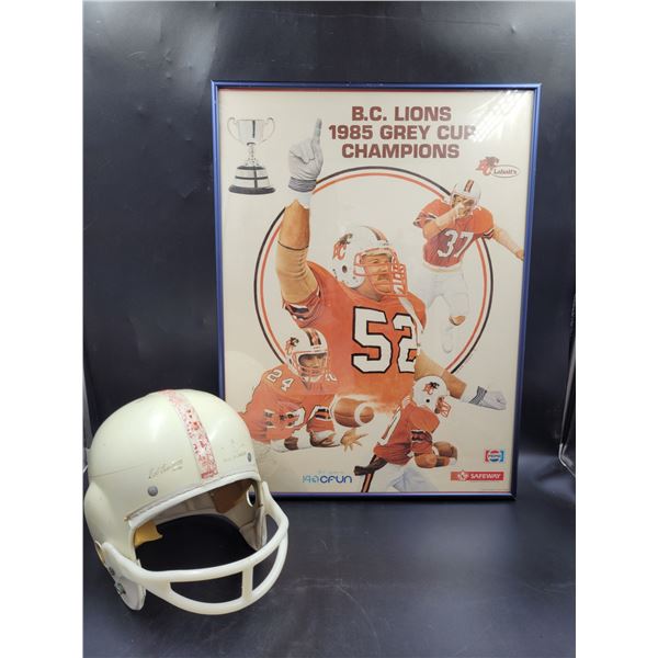 Vintage B.C Lions Memorabilia