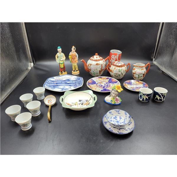 Vintage Japanese Glassware Lot