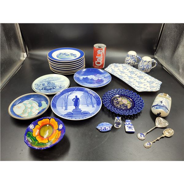 Vintage Blue & White Dishware