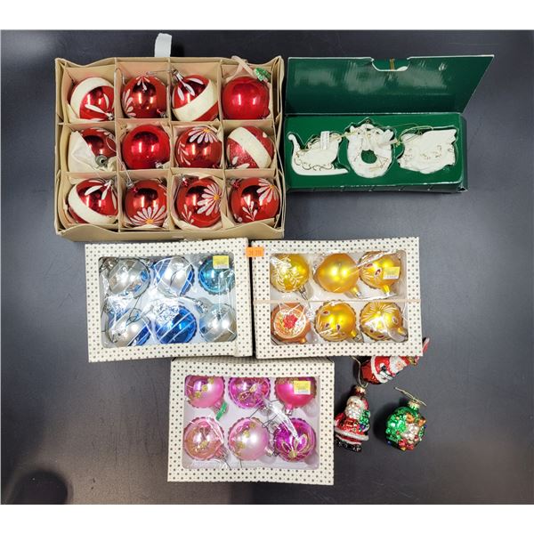 Christmas Ornament Lot