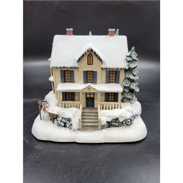 Thomas Kinkade Hawthorne Village "Doctor's Office" Light Up House Décor