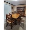 Image 1 : Arts and Crafts Pine Dinning Room Set