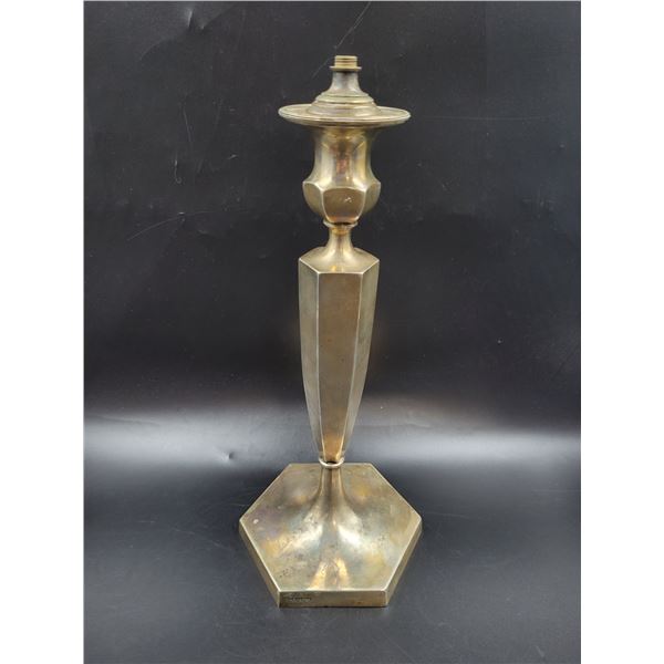 Sterling Silver Candle Stick Holder