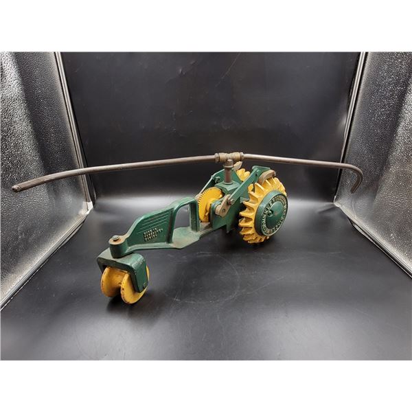 Vintage Cast Iron Walking Lawn Sprinkler Made In Vancouver, Canada