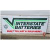Image 1 : Interstate Batteries Metal Advertising Sign