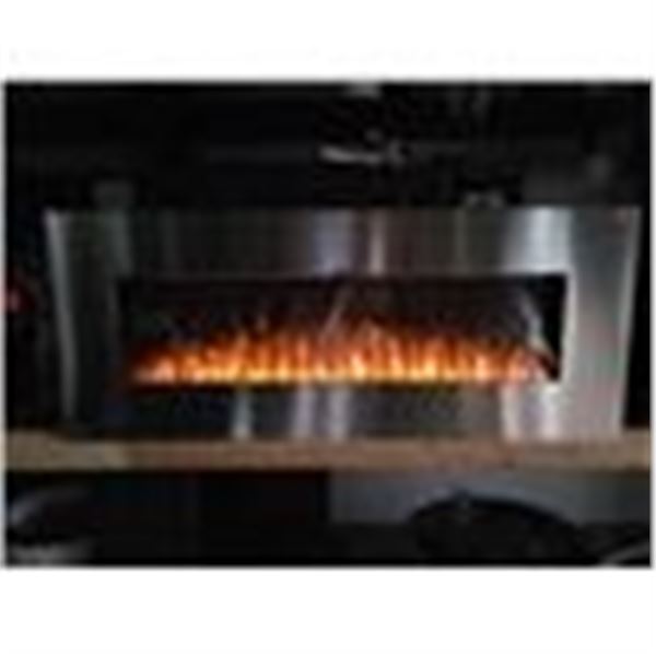 New in Box Subhi 55" Electric Fireplace w/ 3 Color Flames