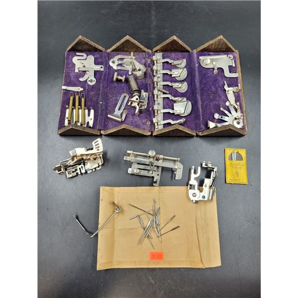 Puzzle Box with Sewing Attachments