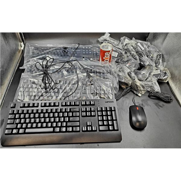 Lenovo & Logitech Keyboards and Computer Mice