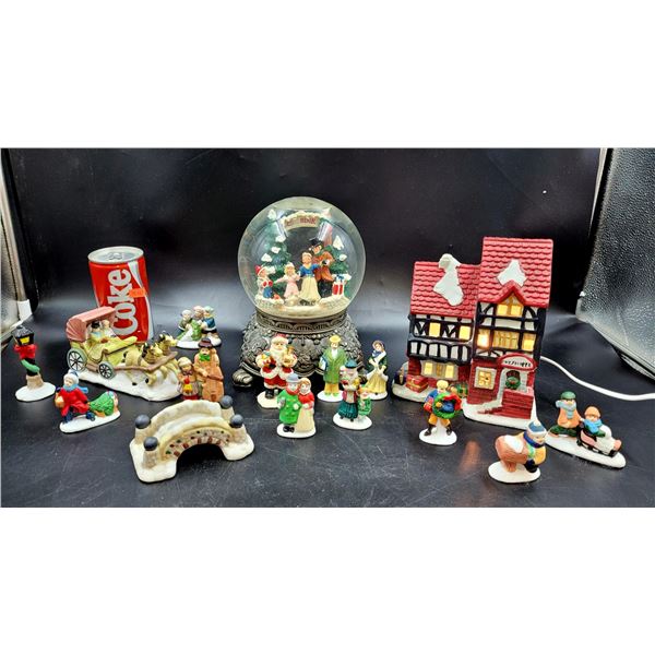 Christmas Village Figures and Accessories