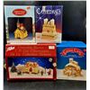 Image 3 : Porcelain Christmas Village Buildings and Accessories