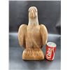 Image 1 : Signed H. Moose Stone Eagle Carving