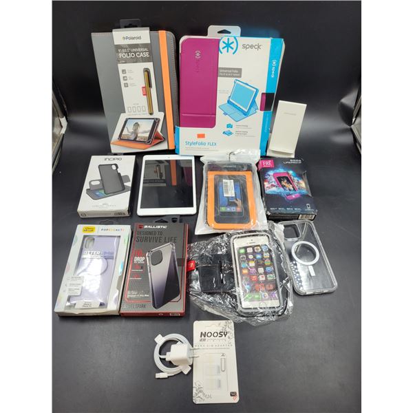 iPad and Electronics Case Lot