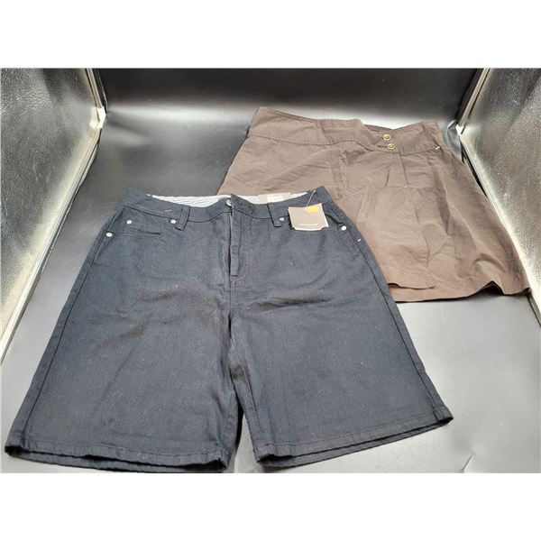 Size 8 Women's Khaki Shorts & Skirt