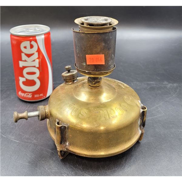 Brass Optimus Camping Stove Made In Sweden No. 00