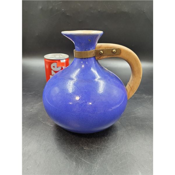 Redwing Pottery Blue Pitcher