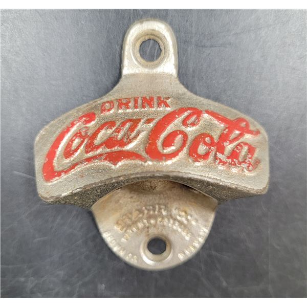 Coca-Cola Wall Mounted Bottle Opener