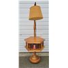 Image 1 : Bedside Maple Table Lamp