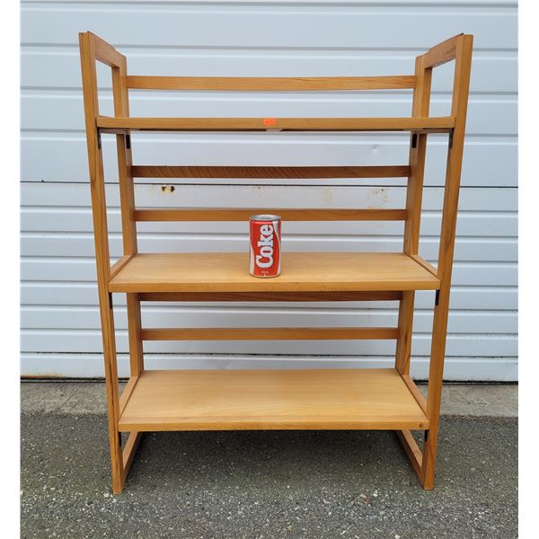 Collapsible Wooden Shoe Rack Shelf