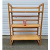Image 1 : Collapsible Wooden Shoe Rack Shelf