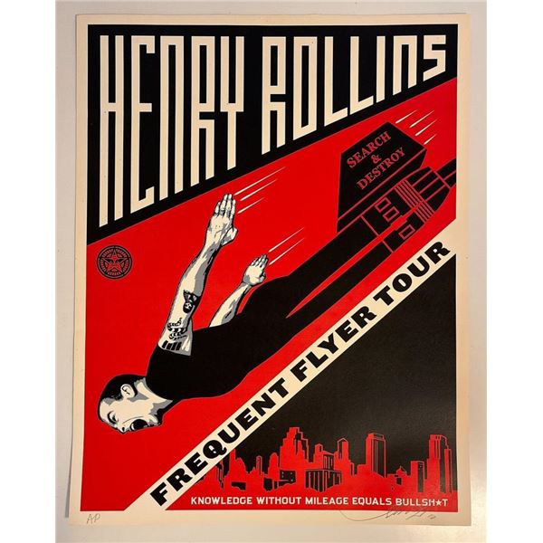 Henry Rollins by Shepard Fairey