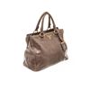 Image 3 : Prada Brown Shine Leather 2Way Satchel Bag