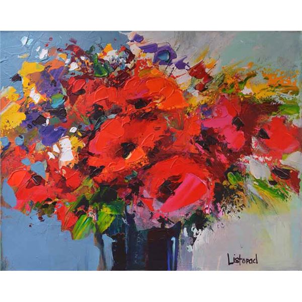 LISTOPAD **IN THE VASE** ORIGINAL ACRYLIC