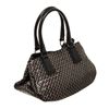 Image 2 : Bottege Veneta Black Woven Open Shoulder