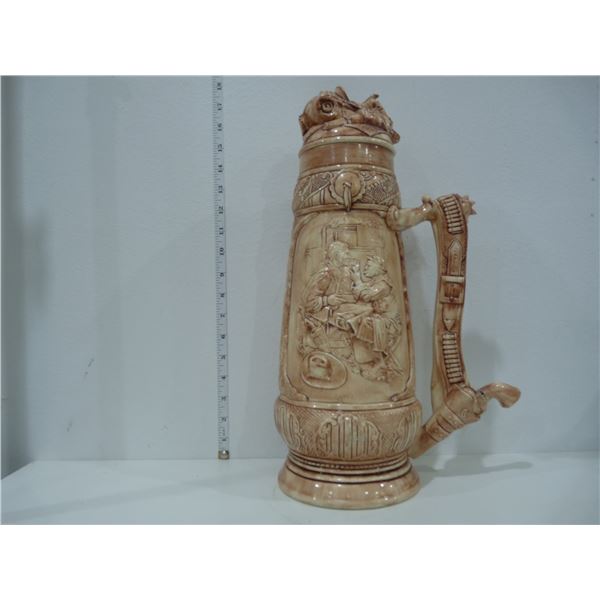 COWBOY BEER STEIN "GARY COOPER" BY NORMAN ROCKWELL