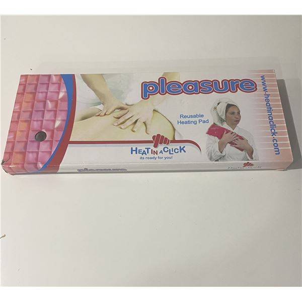 PLEASURE REUSABLE HEATING PAD WARMER WITH HOP POCKET NEW