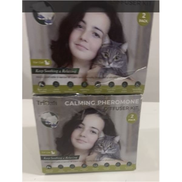 4 PACK TRIOAK CAT PHEROMONES CALMING DIFFUSER CAT PHEROMONE DIFFUSER NEW