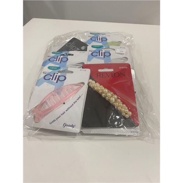 LARGE BAG OF ASSORTED HAIR CLIPS NEW