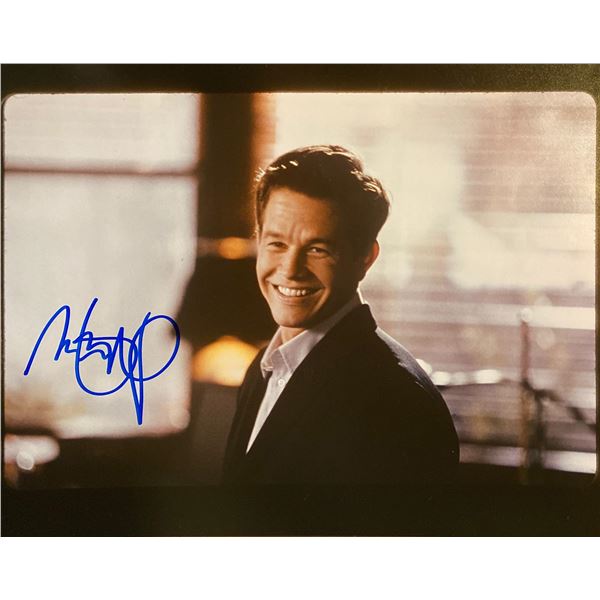 Mark Wahlberg signed photo. GFA Authenticated