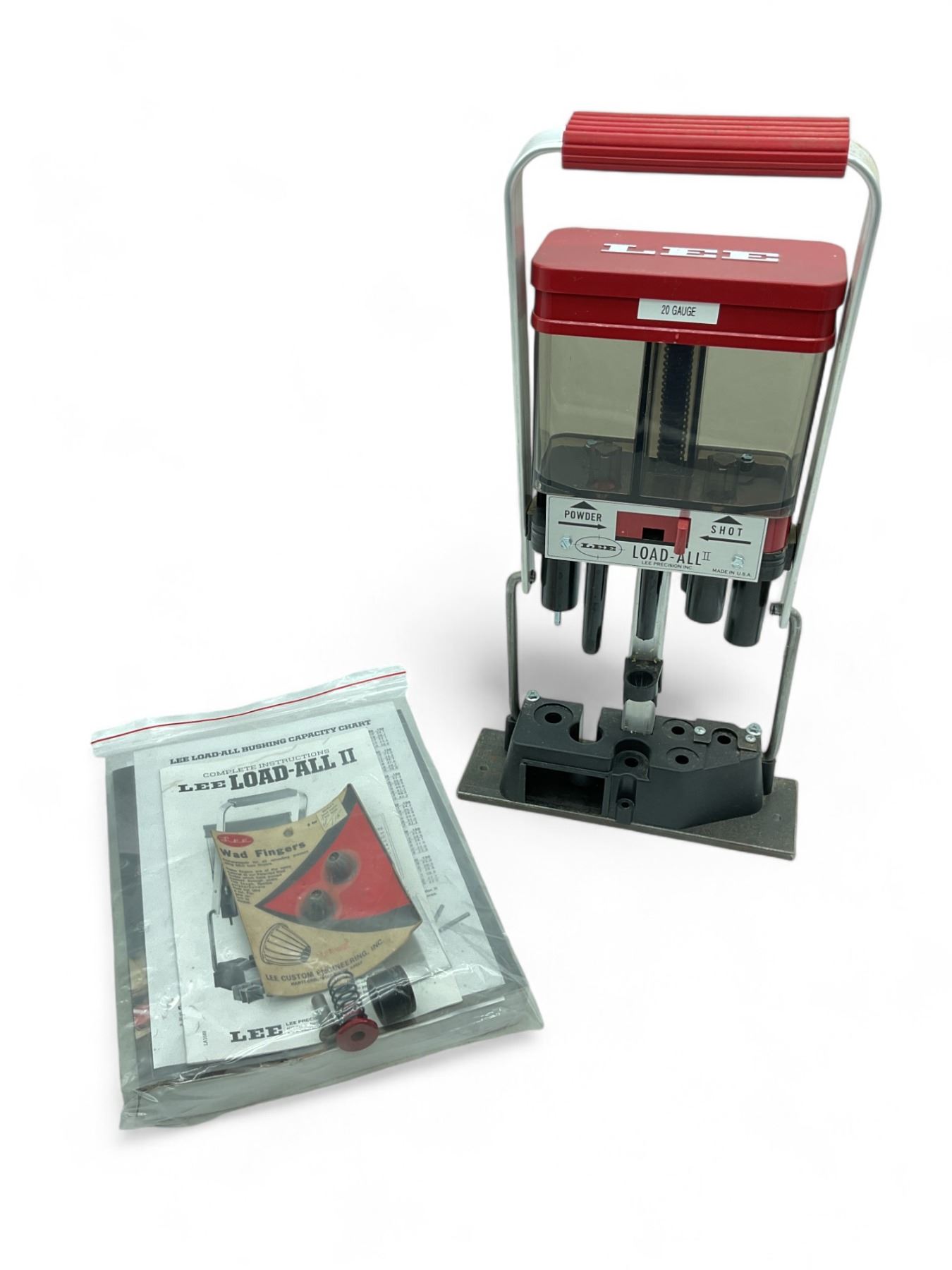 Lee Load All Reloading Press for 20 Ga and Lyman Reloading Handbook